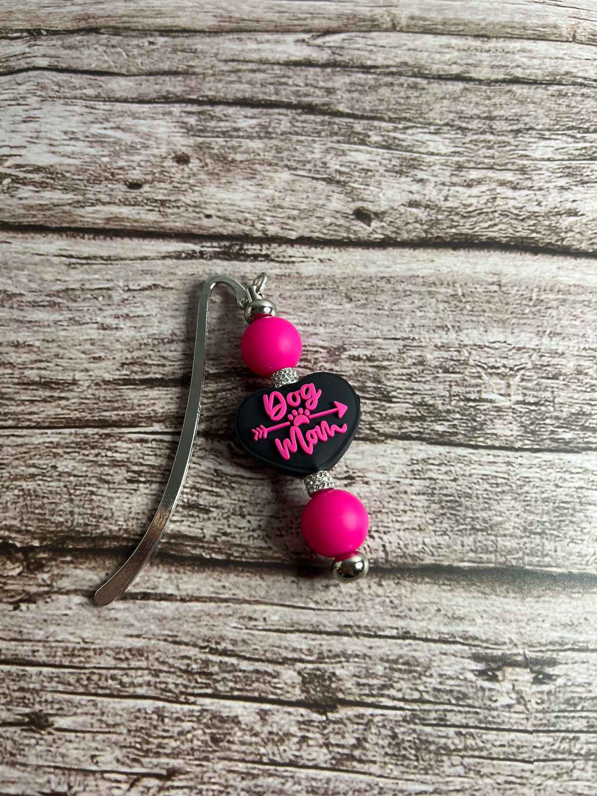 Dog Mama Beadable Bookmark