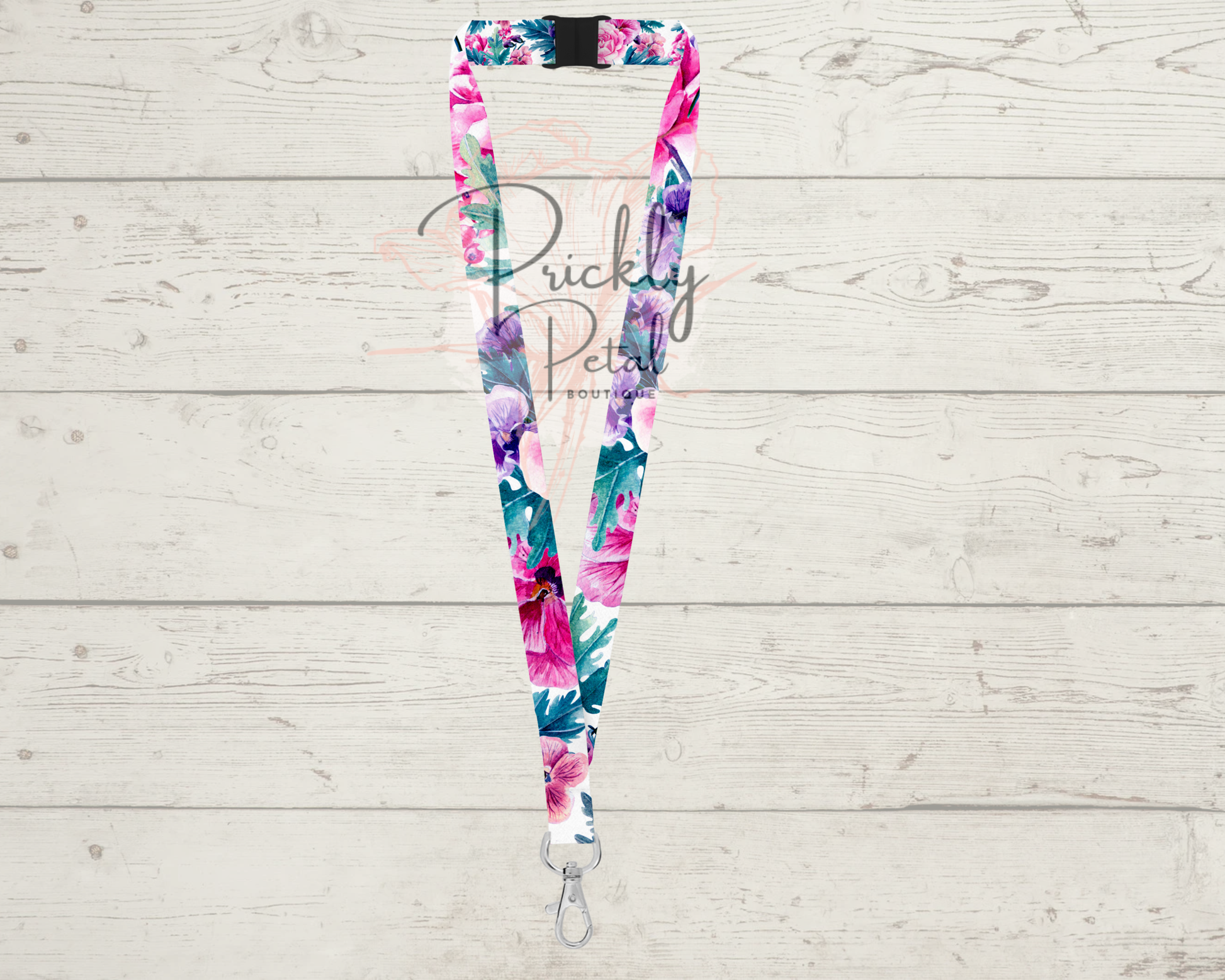 wildflower bloom lanyard