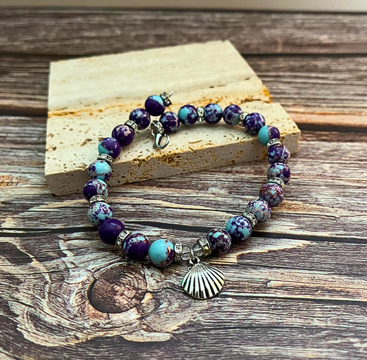 Purple Tide Treasures Bracelet