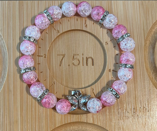 Petal Kiss Crystal Bracelet