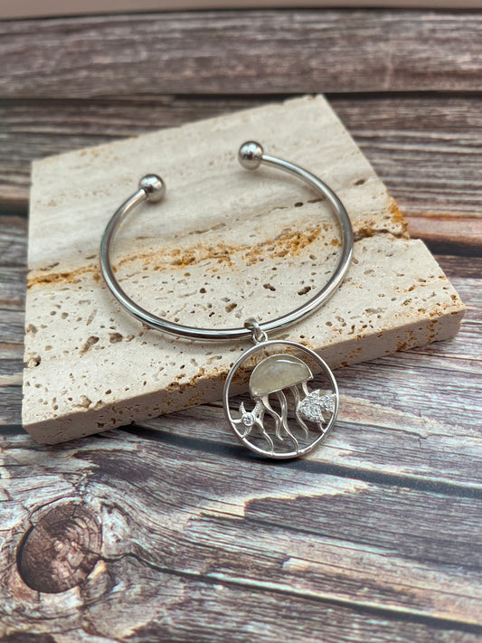 Ocean Medallion Bangle