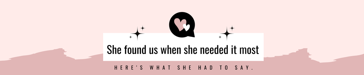 Text banner with motivational quote on a pink background